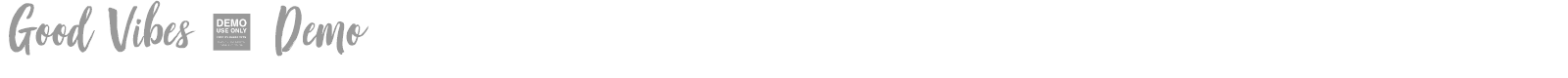 Good Vibes font preview